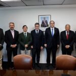 Diputado German Verdugo y ministro Daniel Mas