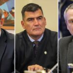 Diputados Alejandro Riquelme Patricio Briones y Tomas Kast