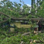 Tornado en Retiro deja nueve damnificados y daños en tres viviendas