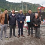 Autoridades inspeccionaron obras de la Casa de la Cultura y planta de tratamiento de aguas servidas de Chépica