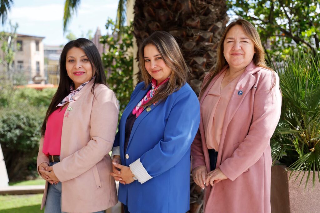 Diputadas Lilian Betancurt Tamara Ramirez y Flor Contreras