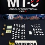 PDI detiene a una persona por microtráfico e incauta droga en Villa Bicentenario de Molina